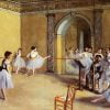 Dance Class At The Opera by Edgar Degas