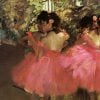 Dancers in Pink by Edgar Degas