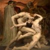 Dante And Virgil In Hell by William-Adolphe Bouguereau