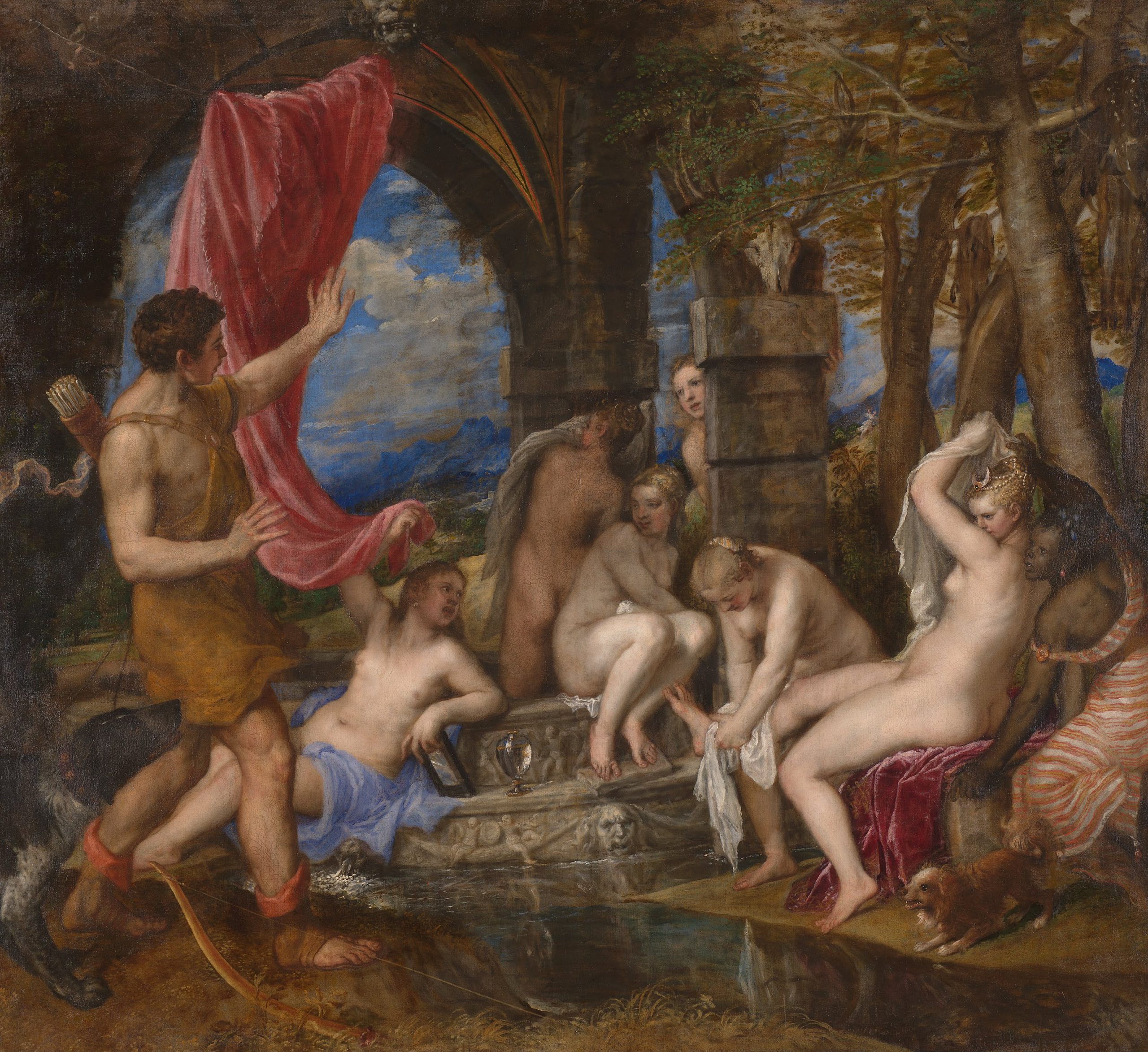 Diana And Actaeon by Titian