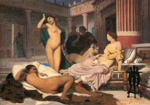Greek Interior by Jean-Leon Gerome