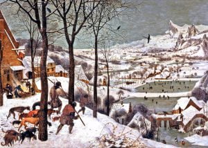 Hunters In The Snow by Pieter Bruegel the Elder