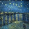 Starry Night Over The Rhone by Vincent Van Gogh