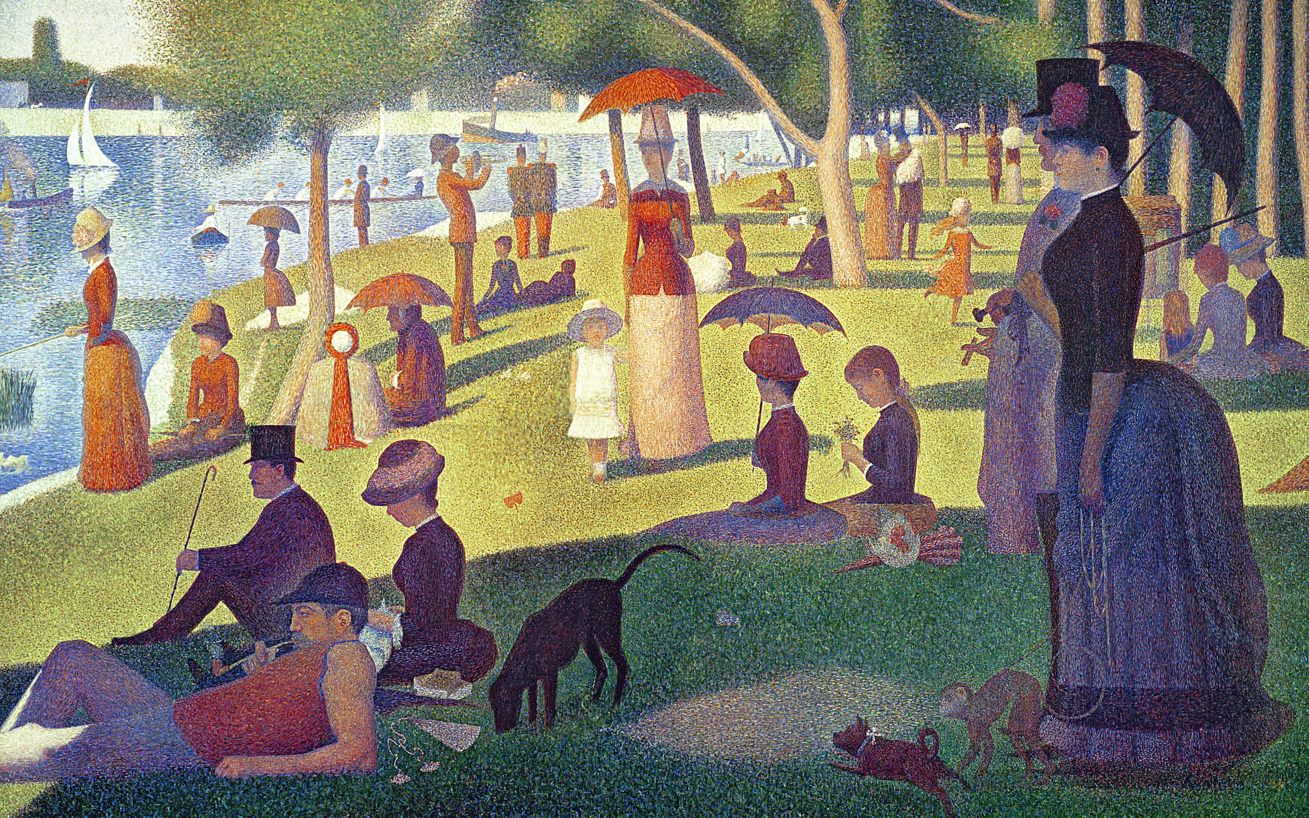 Sunday Afternoon On The Island Of La Grande Jatte by Georges Seurat