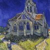 The Church At Auvers by Vincent Van Gogh