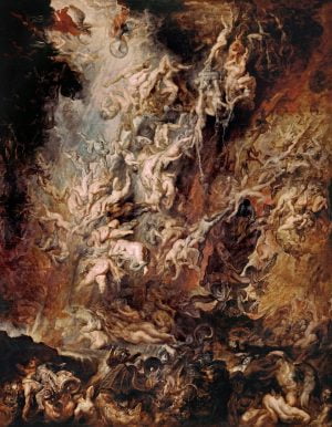The Fall Of The Damned by Peter Paul Rubens