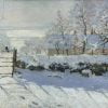 The Magpie by Claude Monet