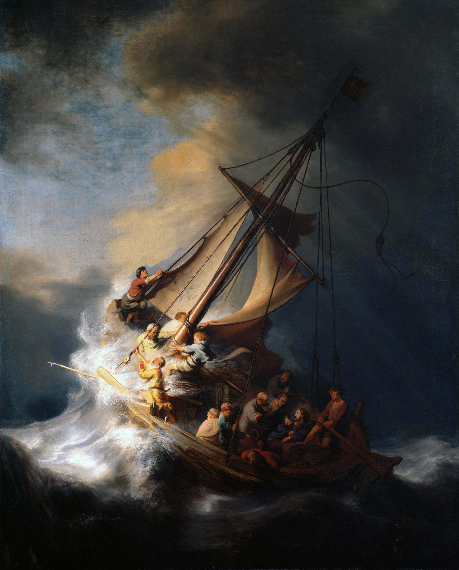 The Storm On The Sea Of Galilee by Rembrandt