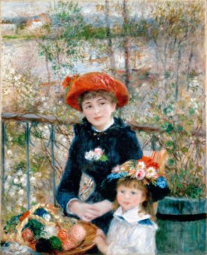 Two Sisters by Pierre-Auguste Renoir