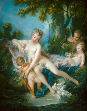 Venus Consoling Love by Francois Boucher