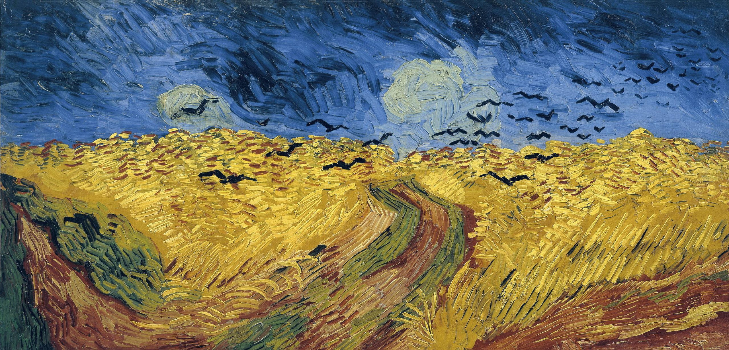 Wheatfield With Crows by Vincent Van Gogh